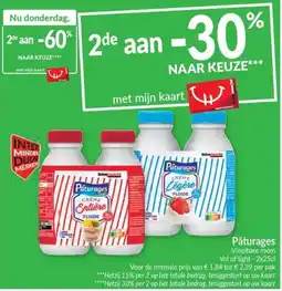 Intermarché Paturages vloeibare room aanbieding