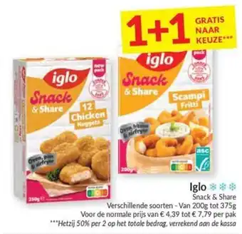 Iglo snack & share