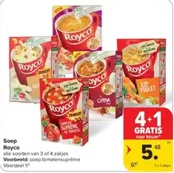 Carrefour Market Soep Royco aanbieding