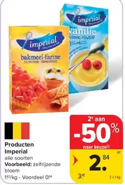 Carrefour Market Imperial bakmeel-farine aanbieding
