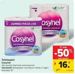 Carrefour Market Toiletpapier Cosynel aanbieding