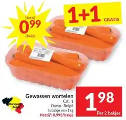 Intermarché Gewassen wortelen aanbieding