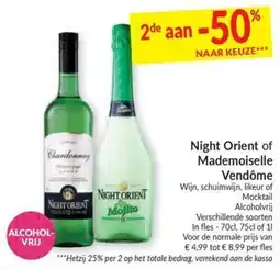 Intermarché Night Orient of Mademoiselle Vendôme aanbieding