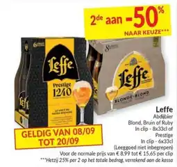 Intermarché Leffe Prestige 1240 aanbieding