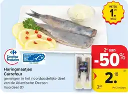Carrefour Market Haringmaatjes Carrefour aanbieding