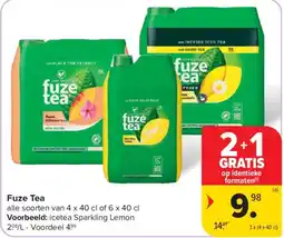 Carrefour Market Fuze Tea aanbieding