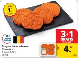 Carrefour Market Burgers bacon-cheese Carrefour aanbieding