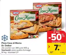 Carrefour Market Pizza Casa di Mama aanbieding