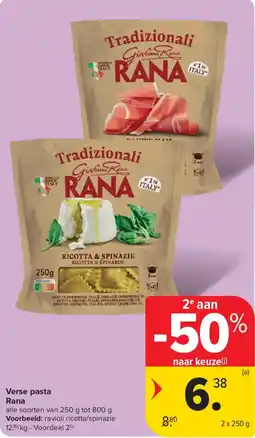 Carrefour Market Verse pasta Rana aanbieding