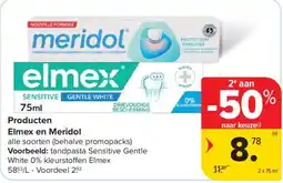 Carrefour Market Elmex en Meridol aanbieding