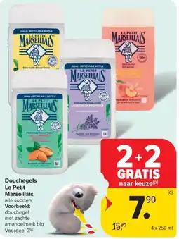 Carrefour Market Douchegels Le Petit Marseillais aanbieding