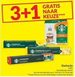 Intermarché Starbucks koffie aanbieding