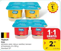 Carrefour Market Yoghurt Inex aanbieding