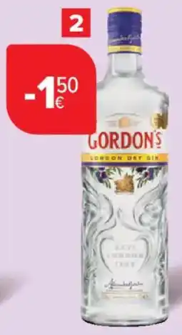 Carrefour Market Gin Gordon's klassiek en Pink en Captain Morgan aanbieding