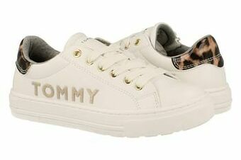 Berca Shoes Tommy Hilfiger Sneaker Laag Meisjes Maat 30/34 - Wit aanbieding