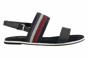 Berca Shoes Sprox Sandaal Plat Dames - Blauw aanbieding