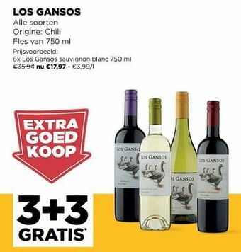 Jumbo Los gansos sauvignon blanc aanbieding