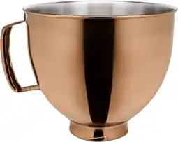 Coolblue KitchenAid Roestvrijstalen Mengkom 4,8 L Radiant Copper aanbieding