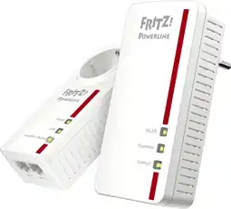 Coolblue FRITZ!Powerline 1260E WLAN Set International Wifi 1200 Mbps 2 Adaptateurs aanbieding
