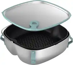 Coolblue Philips Airfryer XXL 2-en-1 Set Vapeur et Poêlée HD9960/00 aanbieding