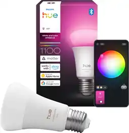 Coolblue Philips Hue A60 White and Color E27 1100 lm aanbieding