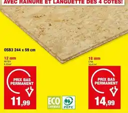 Hubo OSB3 aanbieding