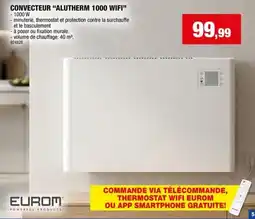Hubo Convecteur alutherm 1000 wifi aanbieding
