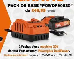 Hubo Pack de base Powdp90620 aanbieding