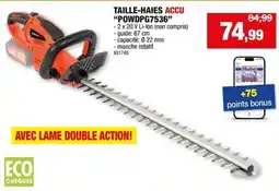 Hubo Taille-haies accu aanbieding