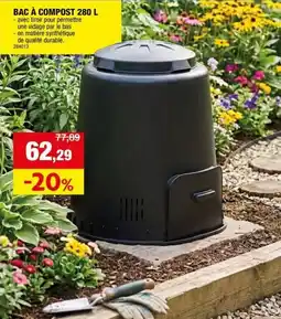 Hubo Bac à compost aanbieding