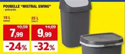 Hubo Poubelle "Mistral Swing" aanbieding