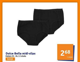Action Dolce Bella Midi Slips aanbieding