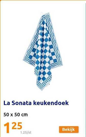 Action La Sonata Keukendoek aanbieding