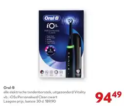 OKay Oral-B alle elektrische tandenborstels aanbieding