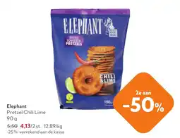 OKay Elephant pretzel chili lime aanbieding