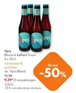 OKay Ypra Blond of LeFort Tripel aanbieding