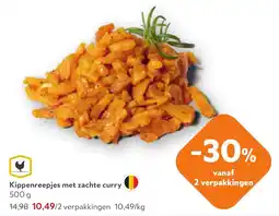 OKay Kippenreepjes met zachte curry aanbieding