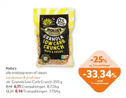 OKay Holie's granola low carb crunch aanbieding