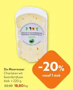 OKay De Moerenaar charlatan wit boerderijkaas aanbieding
