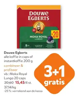 OKay Douwe Egberts alle koffie in caps of instantkoffie aanbieding