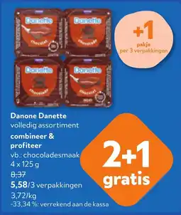 OKay Danone Danette volledig assortiment aanbieding