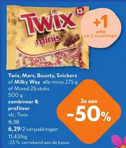 OKay Twix minis aanbieding