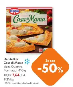 OKay Dr. Oetker Casa di Mama pizza Quattro Formaggi aanbieding
