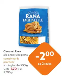 OKay Giovanni Rana alle ongevulde pasta aanbieding