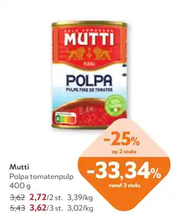 OKay Mutti Polpa tomatenpulp aanbieding