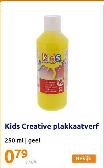 Action Kids Creative Plakkaatverf aanbieding