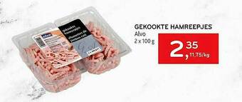 Alvo Gekookte Hamreepjes aanbieding