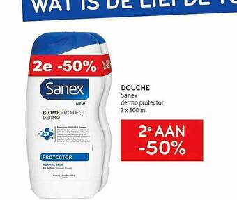 Alvo Douche Sanex aanbieding