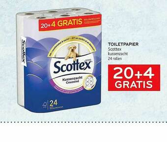 Alvo Toiletpapier Scottex aanbieding
