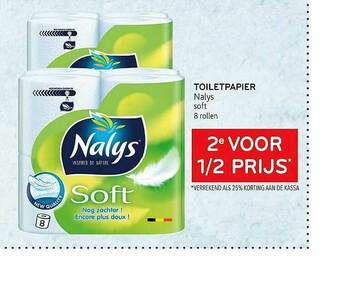 Alvo Toiletpapier Nalys aanbieding